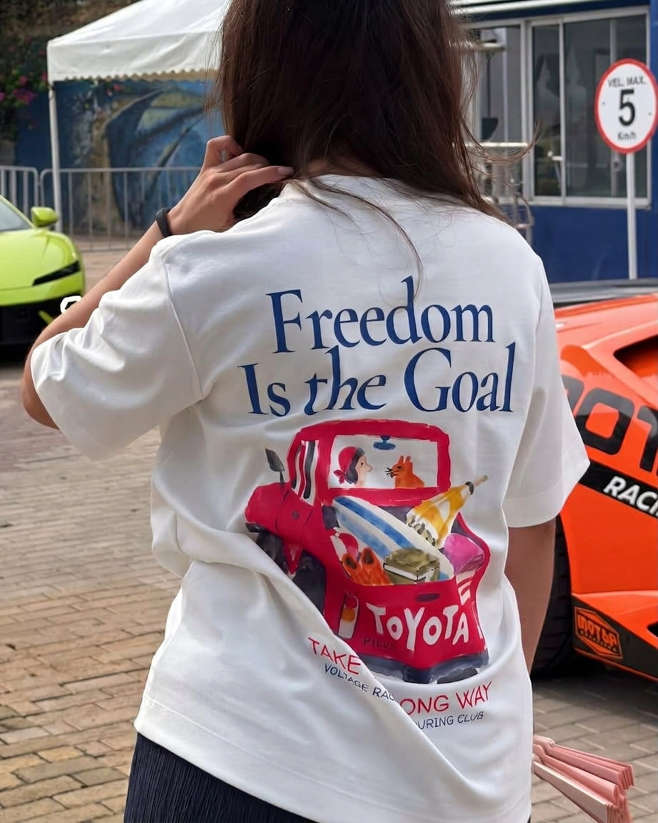 Camiseta Voltage Racing – Freedom Is The Goal - Toyota Hilux