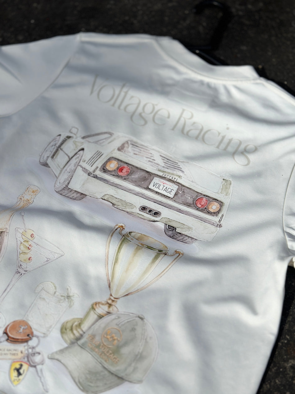 Camiseta Voltage Racing – It Was Never Only About Racing - Ferrari F40