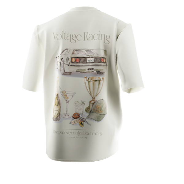 Camiseta Voltage Racing – It Was Never Only About Racing - Ferrari F40