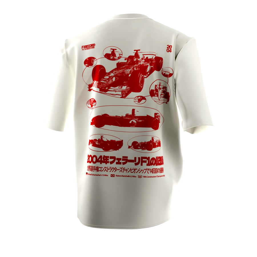 Camiseta F1 2004 Record Season