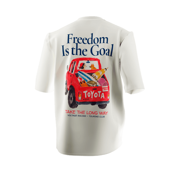 Camiseta Voltage Racing – Freedom Is The Goal - Toyota Hilux
