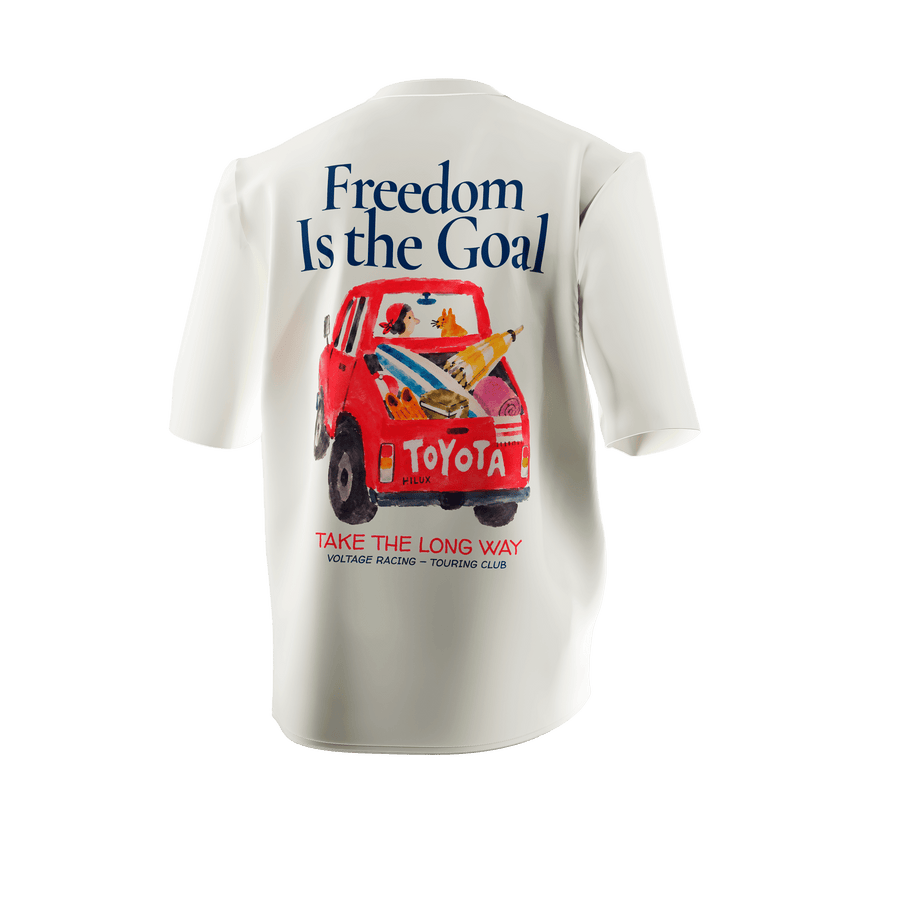 Camiseta Voltage Racing – Freedom Is The Goal - Toyota Hilux