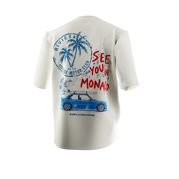 Camiseta Voltage Racing – See You In Monaco -  BMW M3 E30